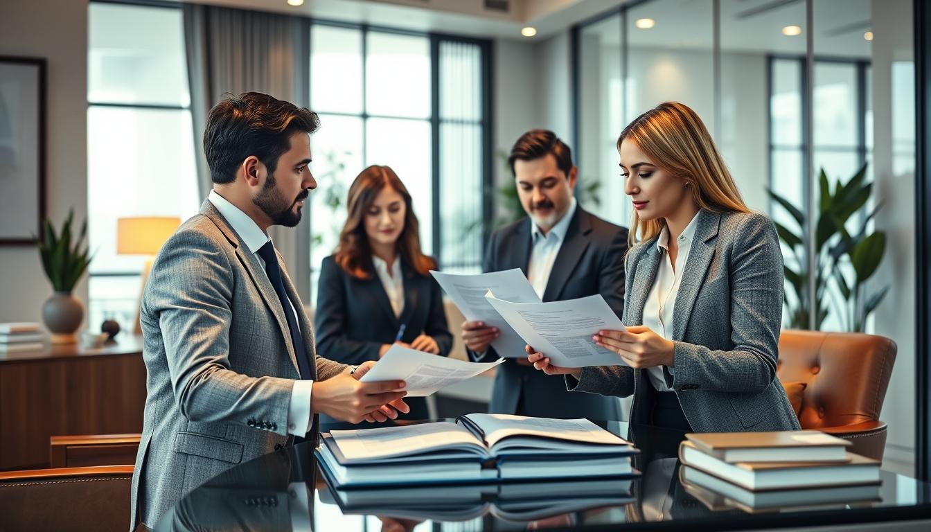 Preparation for a real estate settlement